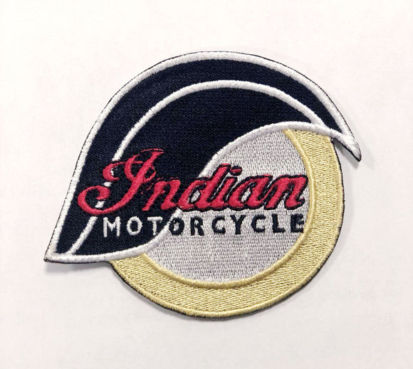Indian Motorcycles 1901 Biker Racing Iron on Embroidered Patch - Fun Patches