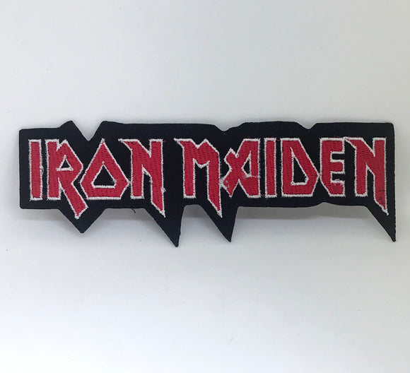 IRON MAIDEN Rock Punk Music Band Logo Iron on sew on embroidered patch - Fun Patches
