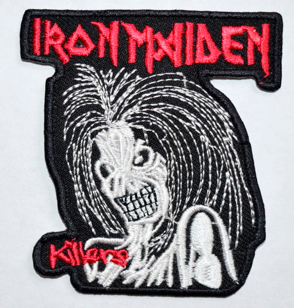 Iron Maiden Killers Emo Goth Punk Rock Biker Iron/Sew On Embroidered Patch - Fun Patches