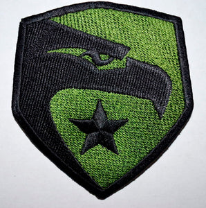 G I Joe Movie Eagle Logo Iron on Sew on Embroidered Patch Badge - Fun Patches