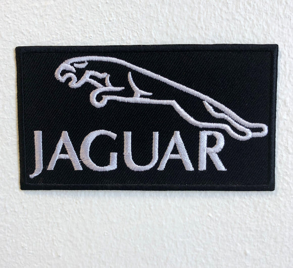 JAGUAR CAR Logo Iron on Sew on Embroidered Patch - Fun Patches