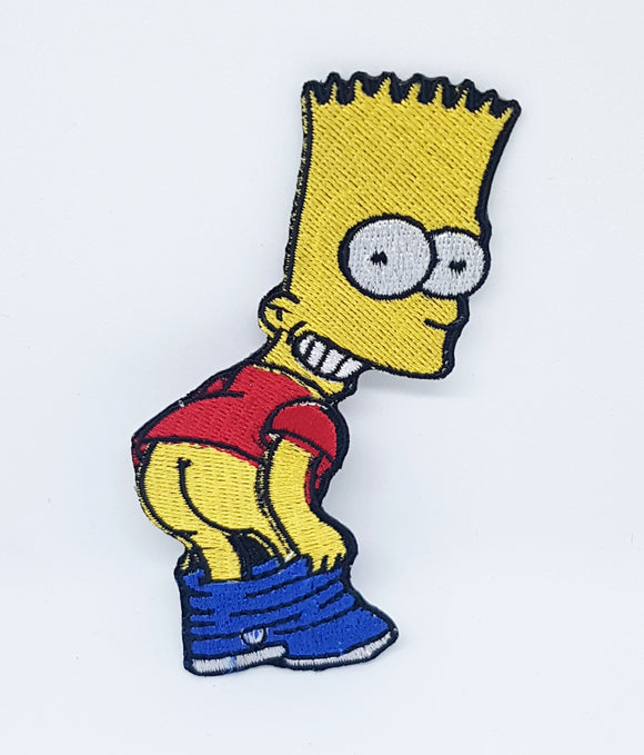 Cartoon Characters Mickey Cars Frozen Iron/Sew on Embroidered Patch - Mr Simpson Eat My Shorts - Fun Patches