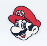 Super Mario Iron On-Sew On-Badge Embroidered Patch Fancy Dress - Fun Patches