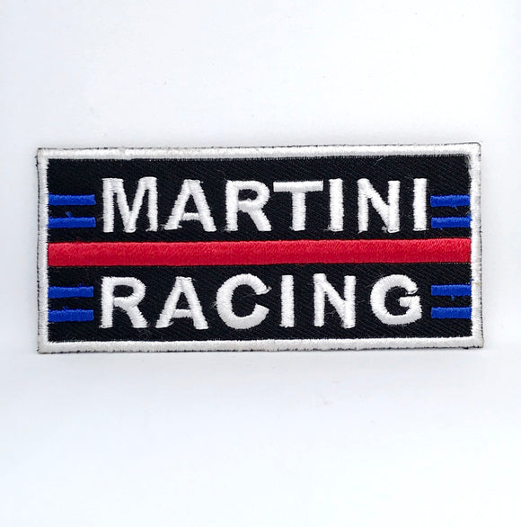 Martini Racing Biker Jacket Iron Sew on Embroidered Patch - Fun Patches