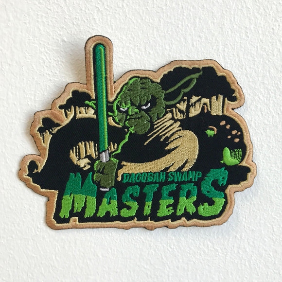 Dagobah Swamp Masters Star Wars Iron Sew on Embroidered Patch - Fun Patches