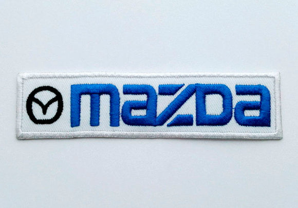 Mazda Racing Jacket Motorsport Iron on Sew on Embroidered Patch - Fun Patches