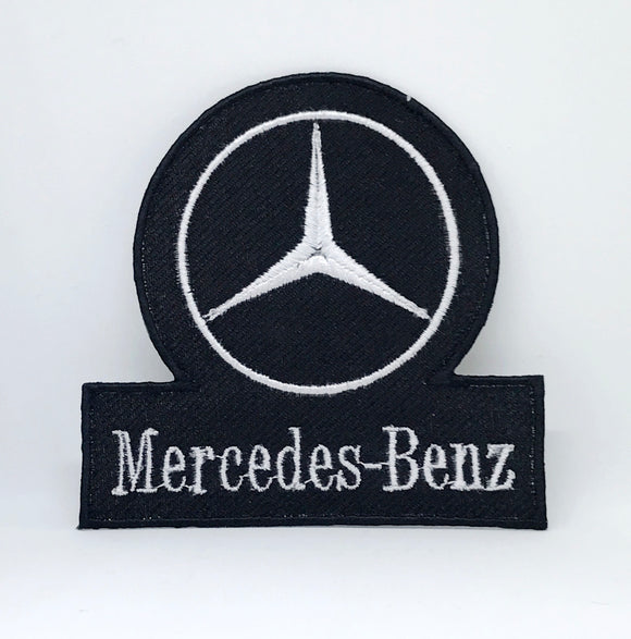 Vintage Mercedes-Benz Racing Formula 1 Biker Iron Sew on Embroidered Patch