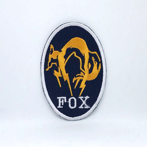 Metal Gear Solid Kojima Foxhound Fox Hound Iron on Sew on Embroidered Patch - Fun Patches