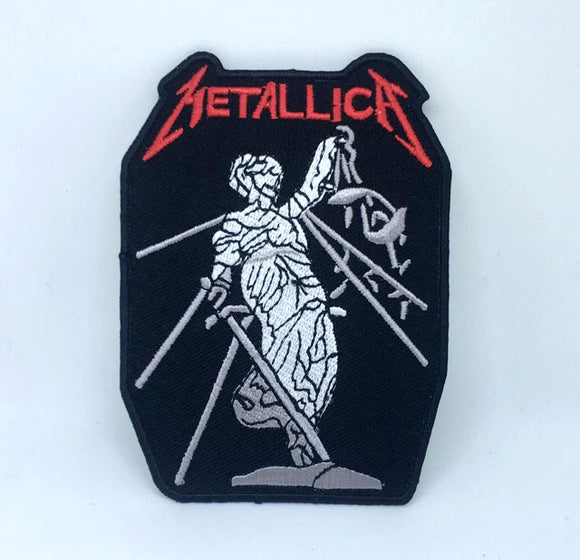 Metallica American Heavy Metal Band Iron on Sew on Embroidered Patch - Fun Patches