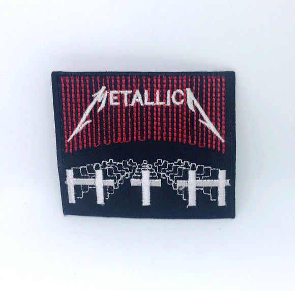 Metallica Master of Puppets heavy thrash speed Iron on Sew on Embroidered Patch - Fun Patches