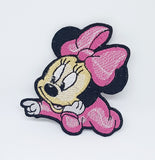 Cartoon Characters Mickey Cars Frozen Iron/Sew on Embroidered Patch - Minnie Mouse - Fun Patches