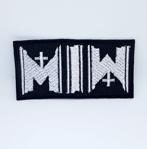 MOTIONLESS IN WHITE MIW Metal Band Iron On Sew On Embroidered Patch - Fun Patches