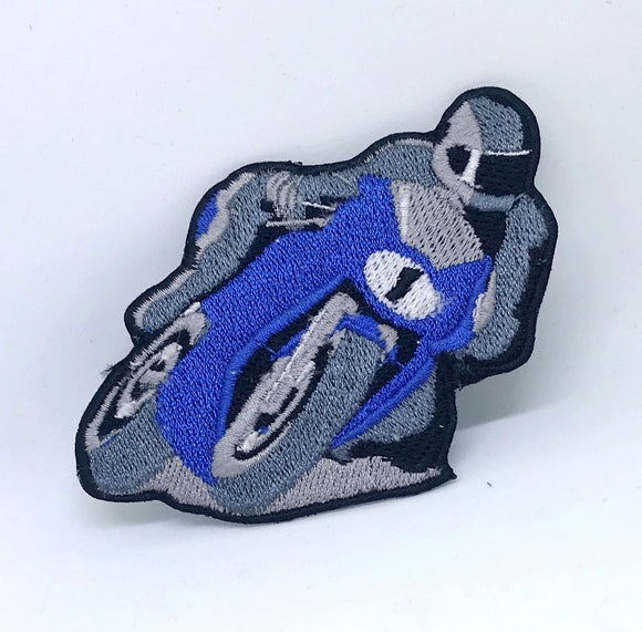 Motorbike Racing MotoGp championship jacket Iron on Sew on Embroidered Patch - Fun Patches
