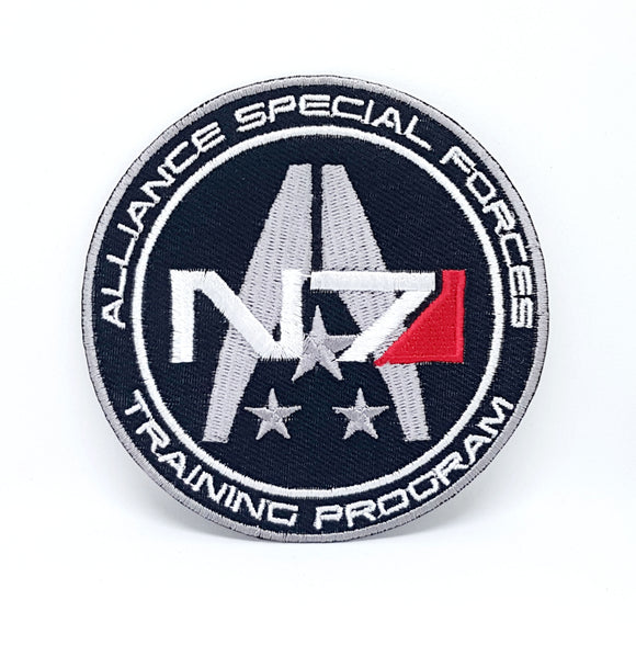 N7 Alliance special forces Video game Iron/Sew on Embroidered Patch - Fun Patches