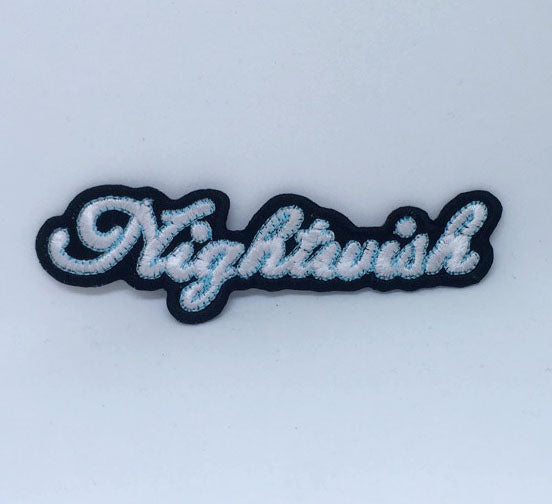 Nightwish metal rock band logo Iron Sew on Embroidered Patch - Fun Patches