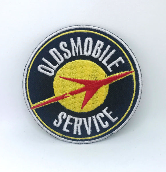 Hot Rod Patch Oldsmobile Badge Iron on Sew on Embroidered Patch - Fun Patches