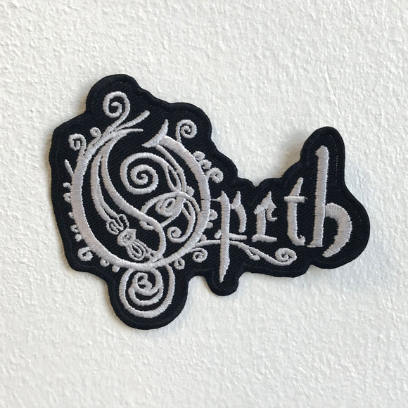 Opeth Swedish heavy metal band Iron Sew on Embroidered Patch - Fun Patches