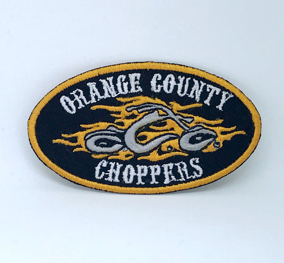 Orange County Choppers Motorcycles iron on Sew on Embroidered Patch - Fun Patches