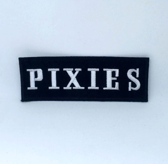 Pixies American rock band badge Iron on Sew on Embroidered Patch - Fun Patches