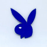 Playboy Bunny rabbit colourful Iron on Sew on Embroidered Patch - Fun Patches