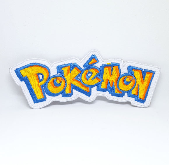 Pokemon game movie logo iron/sew on Embroidered Patch - Fun Patches