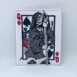 Poker Card Collection Iron on Sew on Embroidered Patch - Fun Patches