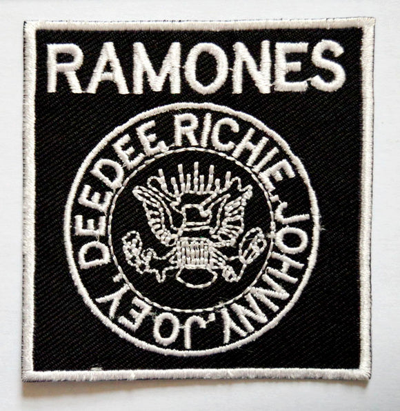 Ramones American punk Rock Band Sew on Iron on Embroidered Patch - Fun Patches