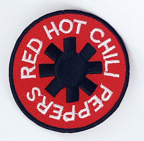 RED HOT CHILI PEPPERS Iron On Sew On embroidered Patch Emo Goth Punk Rock - Fun Patches