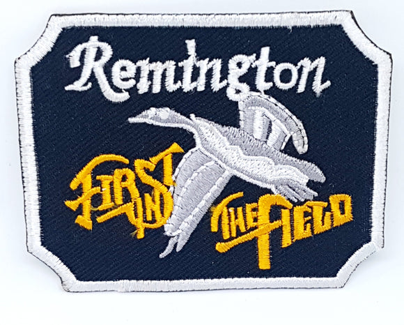 Remington first in the field patch Iron On Sew On Embroidered Patch - Fun Patches