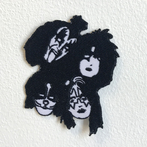 Kiss American Rock Band Iron Sew on Embroidered Patch - Fun Patches