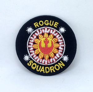 Star Wars Rogue Squadron Iron on Sew on Embroidered Patch - Fun Patches