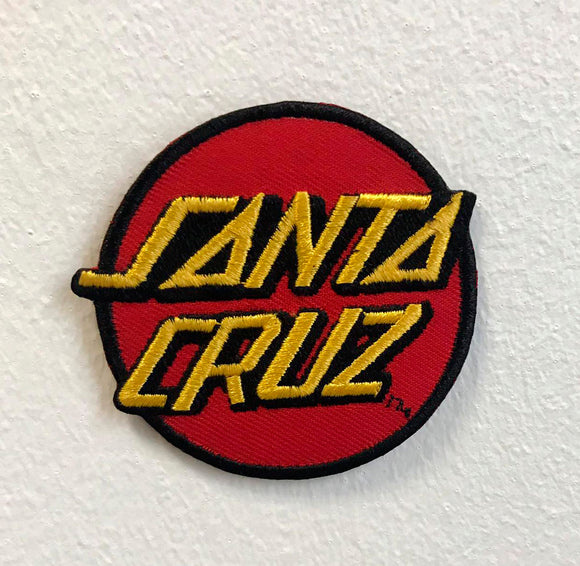 Santa Cruz Sports Art Badge Clothes Iron on Sew on Embroidered Patch - Fun Patches