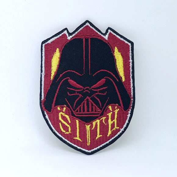 Darth Vader Star wars Iron on Sew on Embroidered Patch - Fun Patches
