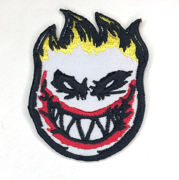 Spitfire Bighead fire Badge Clothing Jacket Shirt Iron/Sew on Embroidered Patch