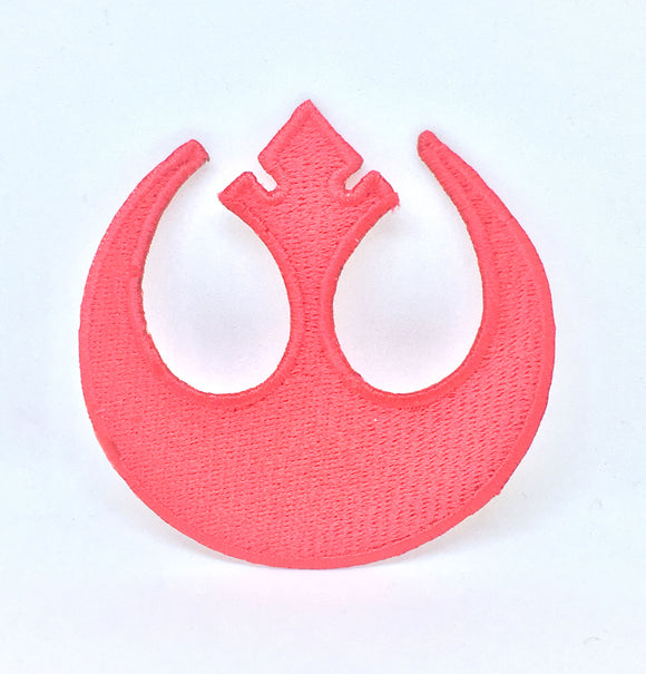 STAR WARS Movies Iron or Sew on Embroidered Patches - Rebel Alliance Red - Fun Patches