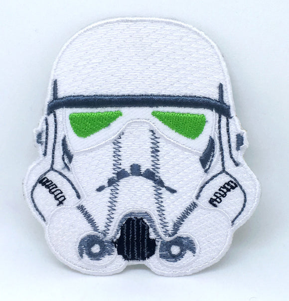 STAR WARS Movies Iron or Sew on Embroidered Patches - Imperial Storm Trooper white - Fun Patches
