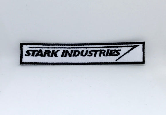 Comic Character Marvel Avengers and DC Comics Iron or Sew on Embroidered Patches - STARK INDUSTRIES - Fun Patches