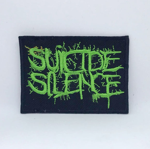 Suicide Silence Deathcore band Iron on Sew on Embroidered Patch - Fun Patches