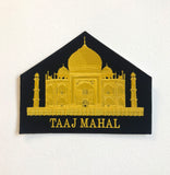 Taaj Mahal Large Biker Jacket Back Sew On Embroidered Patch - Fun Patches