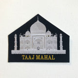 Taaj Mahal Large Biker Jacket Back Sew On Embroidered Patch - Fun Patches