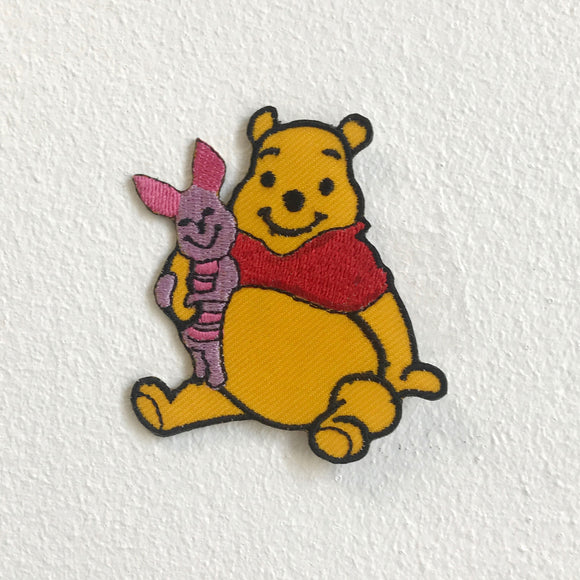 Winnie The pooh bear Iron Sew on Embroidered Patch