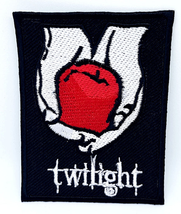Black Vampire Twilight New Moon Blood iron sew on Embroidered Patch - Fun Patches