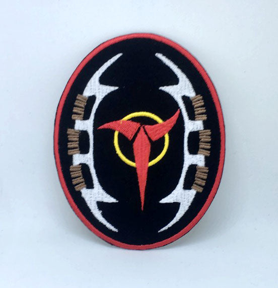 Star Trek Klingons Insignia Badge Iron on Sew on Embroidered Patch - Fun Patches