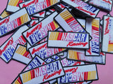 Nascar Racing Badge American Motorsports Iron Sew on Embroidered Patch