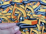 Construction crane Loader Machine vehicle Truck Iron Sew on Embroidered Patch
