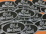 Old School Black Art Badge Clothes Iron on Sew on Embroidered Patch appliqué