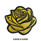 Rose Flowers Embroidered Patches Sew on / Iron on Biker Nature Patch Badge Cute Funny Kids Lady Women Lovers Appliqué Jeans Bags Clothes