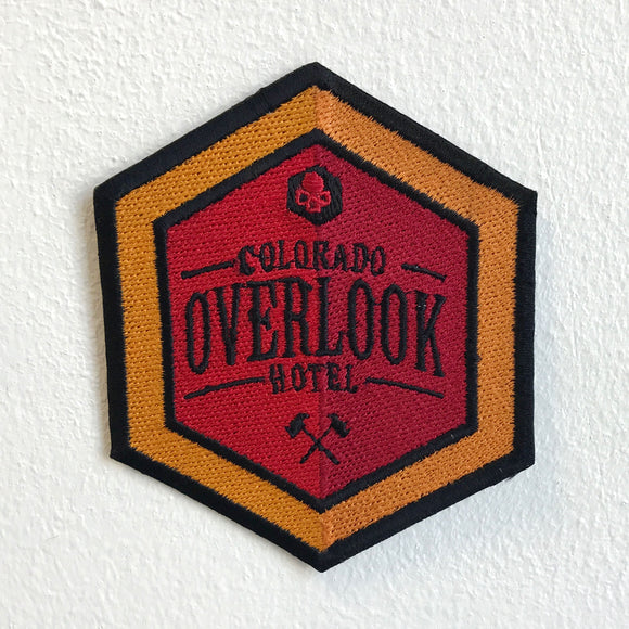 Colorado Overlook Hotel badge Iron Sew on Embroidered Patch - Fun Patches
