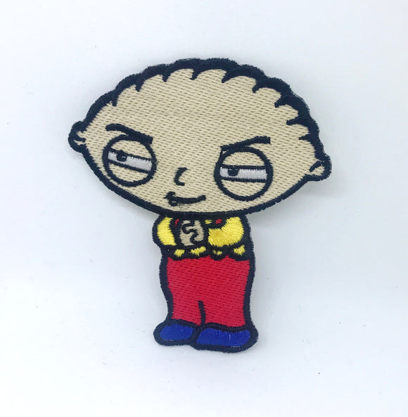 Stewie Griffin Family Guy Comic Sew on Iron on Embroidered patch - Fun Patches