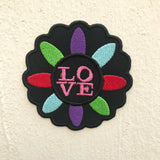 LGBT community Love Colourful rainbow peace life Iron/Sew on Embroidered Patch